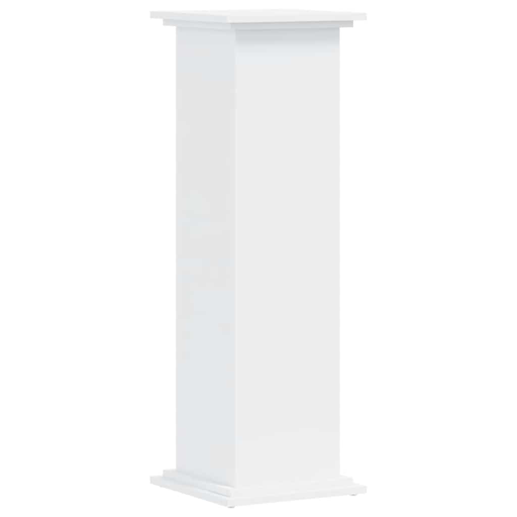 Supporto per Piante Bianco 33x33x100 cm in Truciolato | homemem39