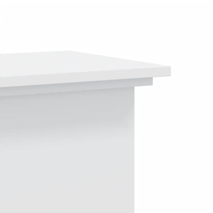 Supporto per Piante Bianco 33x33x100 cm in Truciolato - homemem39