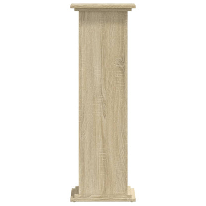 Supporto per Piante Rovere Sonoma 33x33x100cm Legno Multistrato | homemem39
