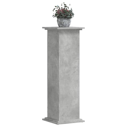 Supporto per Piante Grigio 33x33x100 cm in Truciolato - homemem39