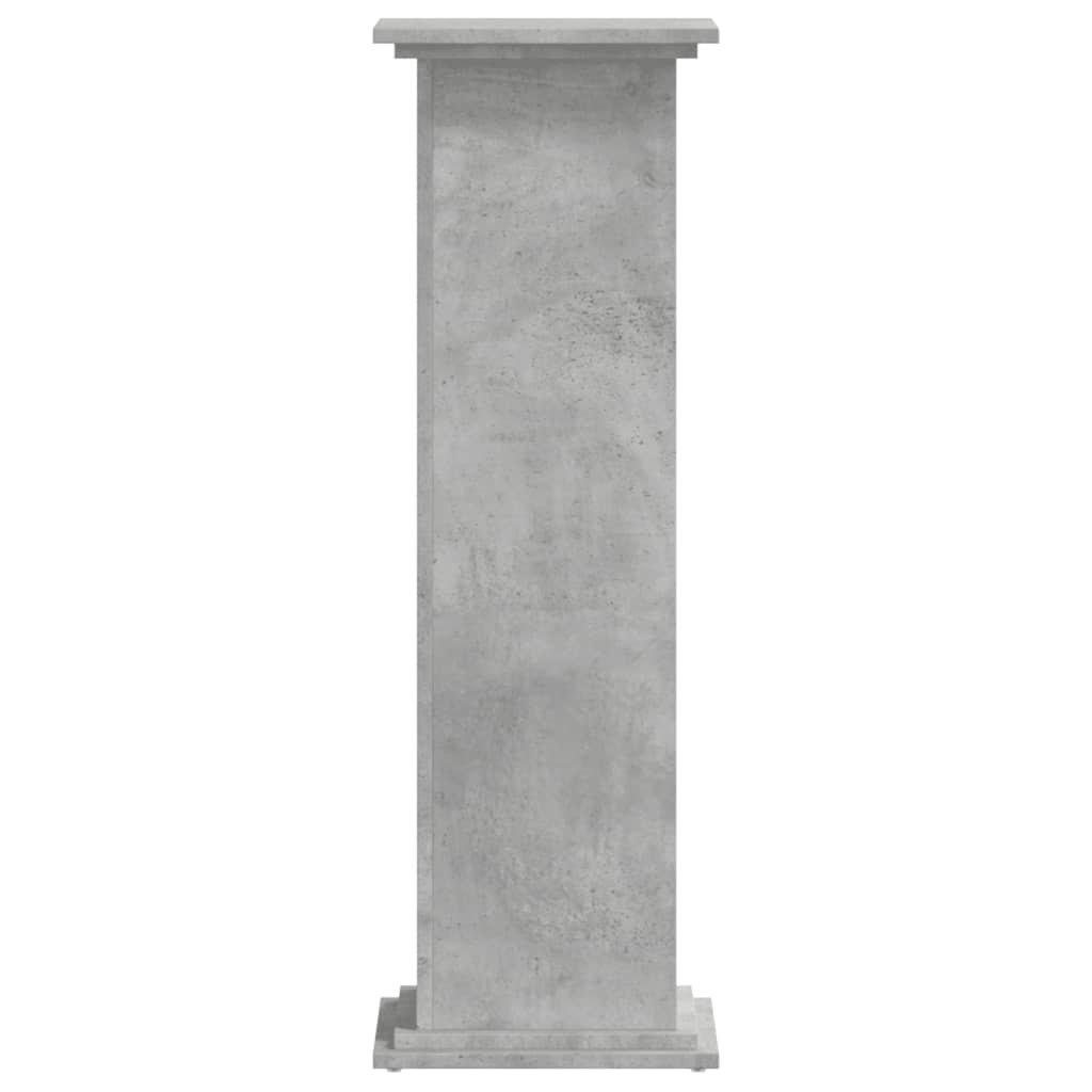 Supporto per Piante Grigio 33x33x100 cm in Truciolato - homemem39