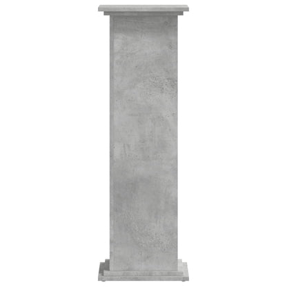Supporto per Piante Grigio 33x33x100 cm in Truciolato - homemem39