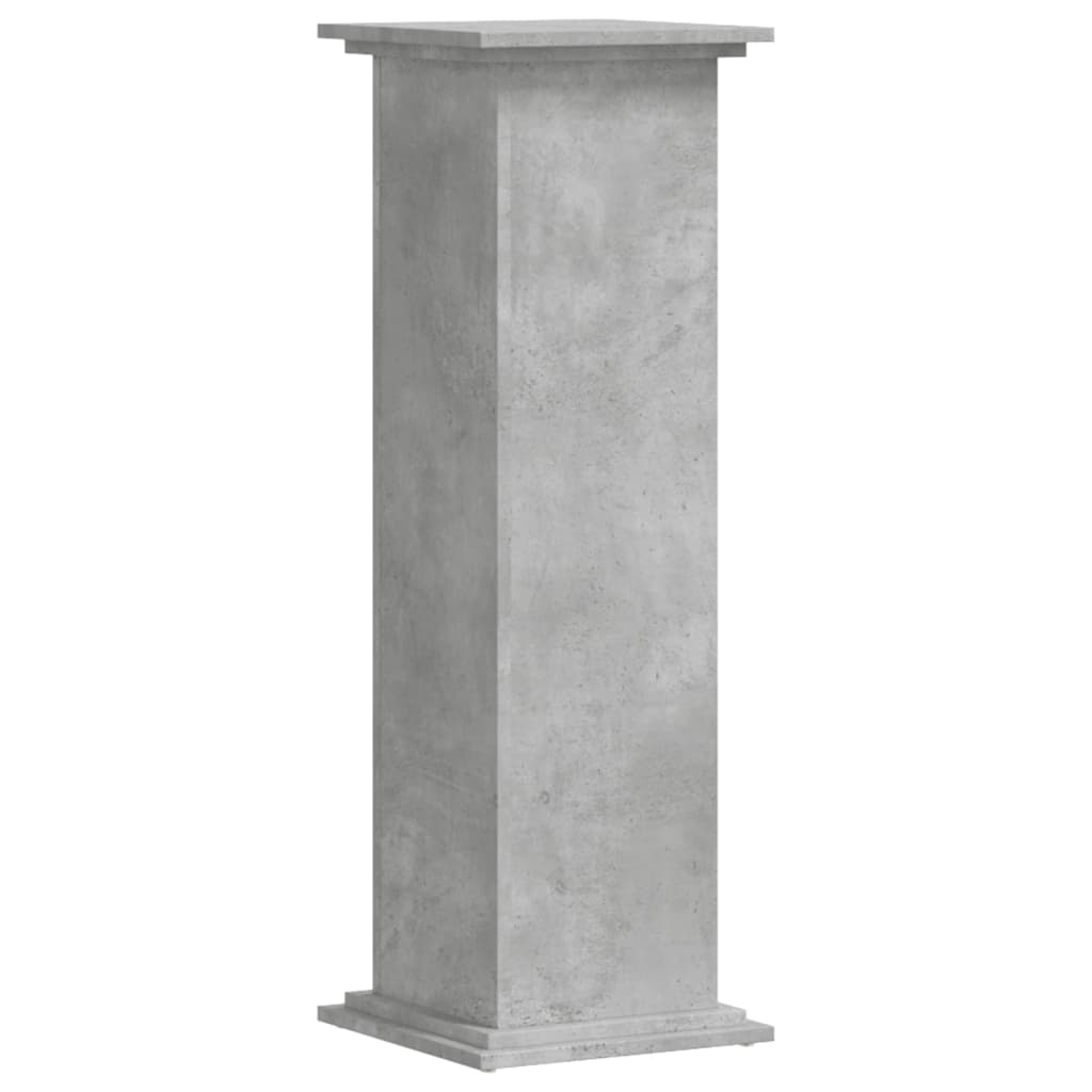 Supporto per Piante Grigio 33x33x100 cm in Truciolato | homemem39