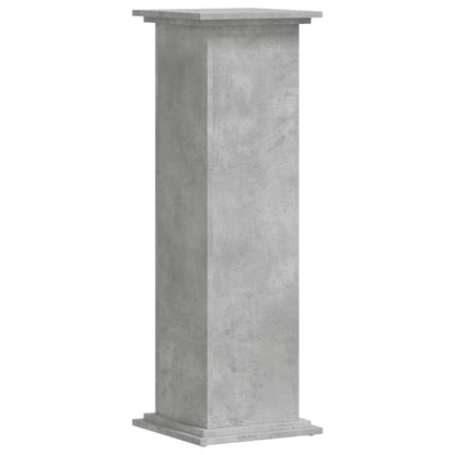 Supporto per Piante Grigio 33x33x100 cm in Truciolato | homemem39