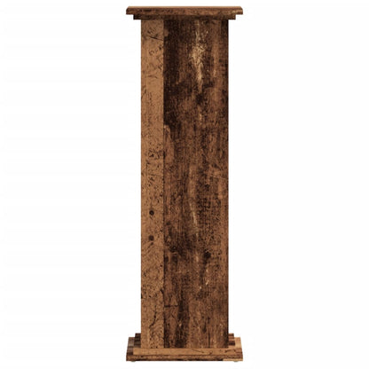 Supporto per Piante Legno Vecchio 33x33x100 cm in Truciolato | homemem39