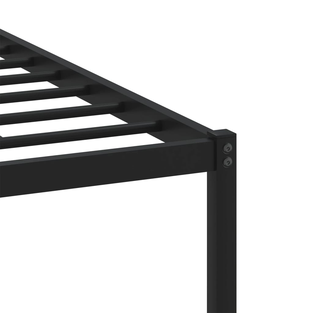 Giroletto senza Materaso in Metallo Rovere Fumo 120x200 cm | homemem39