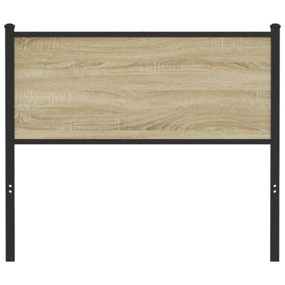 Testiera Sonoma 107 cm in Legno Multistrato e Acciaio