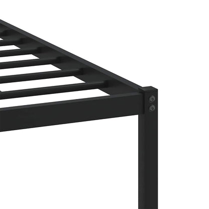 Giroletto senza Materaso in Metallo Rovere Marrone 193x203 cm | homemem39