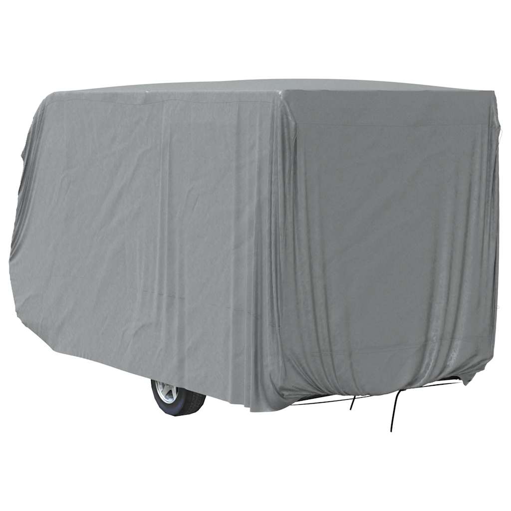 Telo per Roulotte Grigio 460x250x220 cm in Tessuto Non Tessuto | homemem39