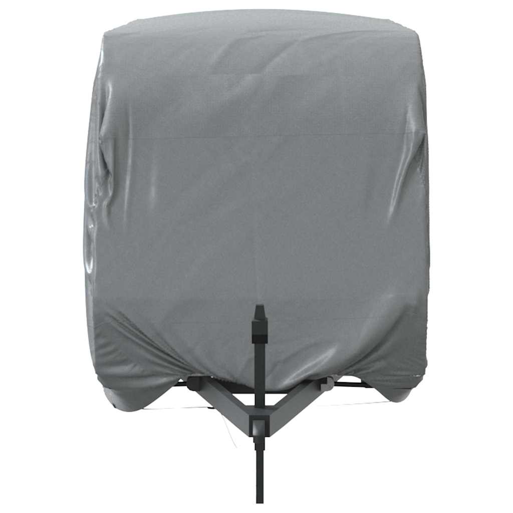 Telo per Roulotte Grigio 550x250x220 cm in Tessuto Non Tessuto | homemem39