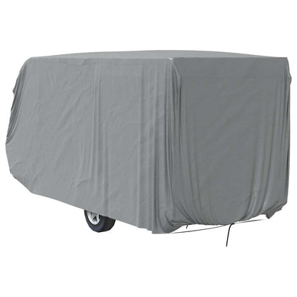 Telo per Roulotte Grigio 550x250x220 cm in Tessuto Non Tessuto | homemem39