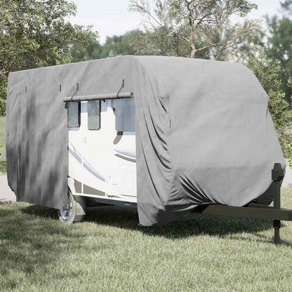 Telo per Roulotte Grigio 550x250x220 cm in Tessuto Non Tessuto | homemem39