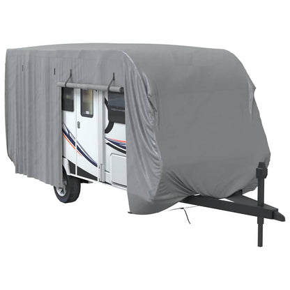 Telo per Roulotte Grigio 610x250x220 cm in Tessuto Non Tessuto | homemem39
