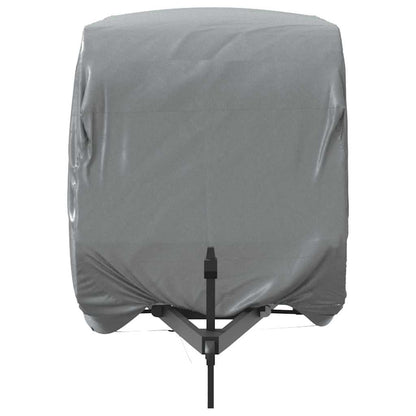 Telo per Roulotte Grigio 610x250x220 cm in Tessuto Non Tessuto | homemem39