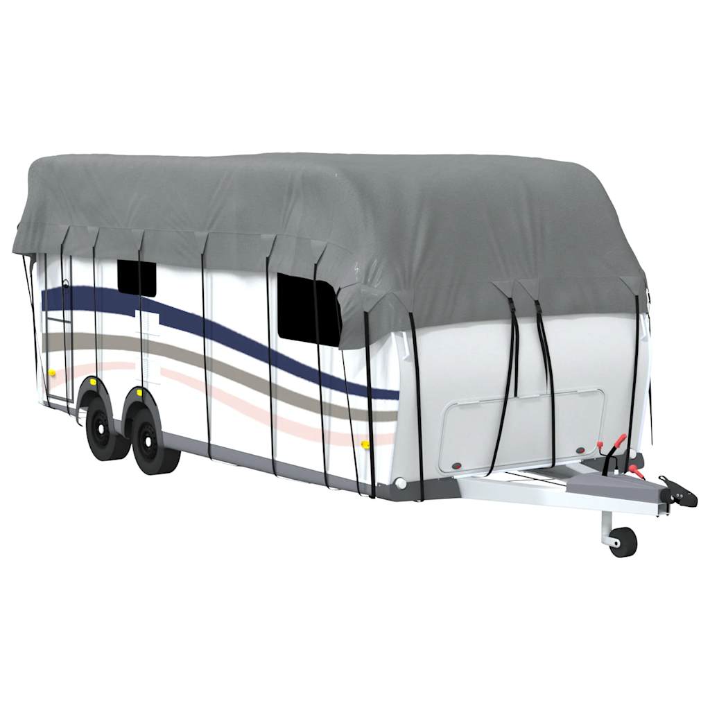 Telo per Roulotte Grigio 700x300 cm in Tessuto Non Tessuto | homemem39