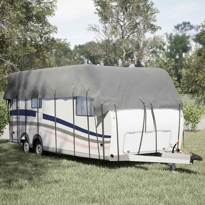 Telo per Roulotte Grigio 700x300 cm in Tessuto Non Tessuto | homemem39