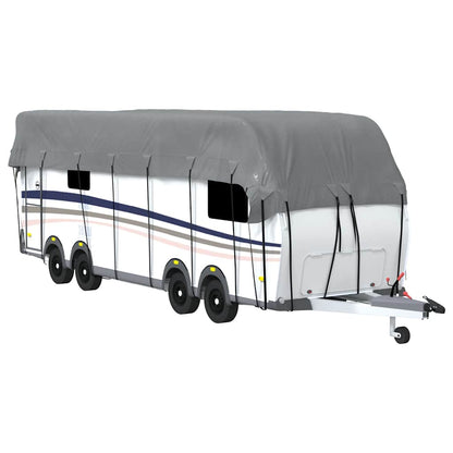 Telo per Roulotte Grigio 900x300 cm in Tessuto Non Tessuto | homemem39