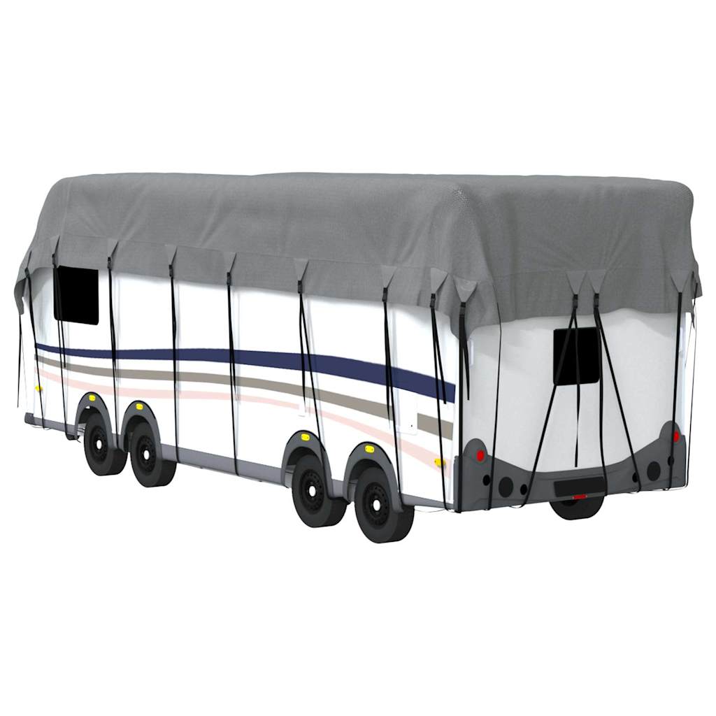 Telo per Roulotte Grigio 900x300 cm in Tessuto Non Tessuto | homemem39