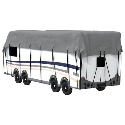 Telo per Roulotte Grigio 900x300 cm in Tessuto Non Tessuto | homemem39