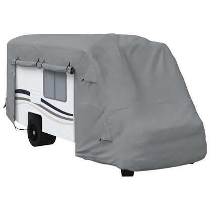 Telo per Camper Grigio 570x235x275 cm in Tessuto Non Tessuto