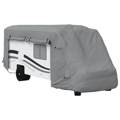 Telo per Camper Grigio 660x235x275 cm in Tessuto Non Tessuto