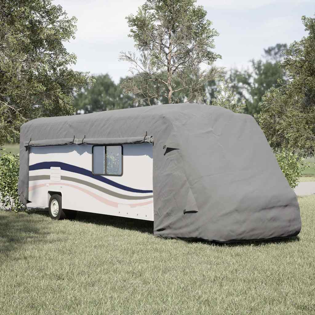 Telo per Camper Grigio 870x235x275 cm in Tessuto Non Tessuto