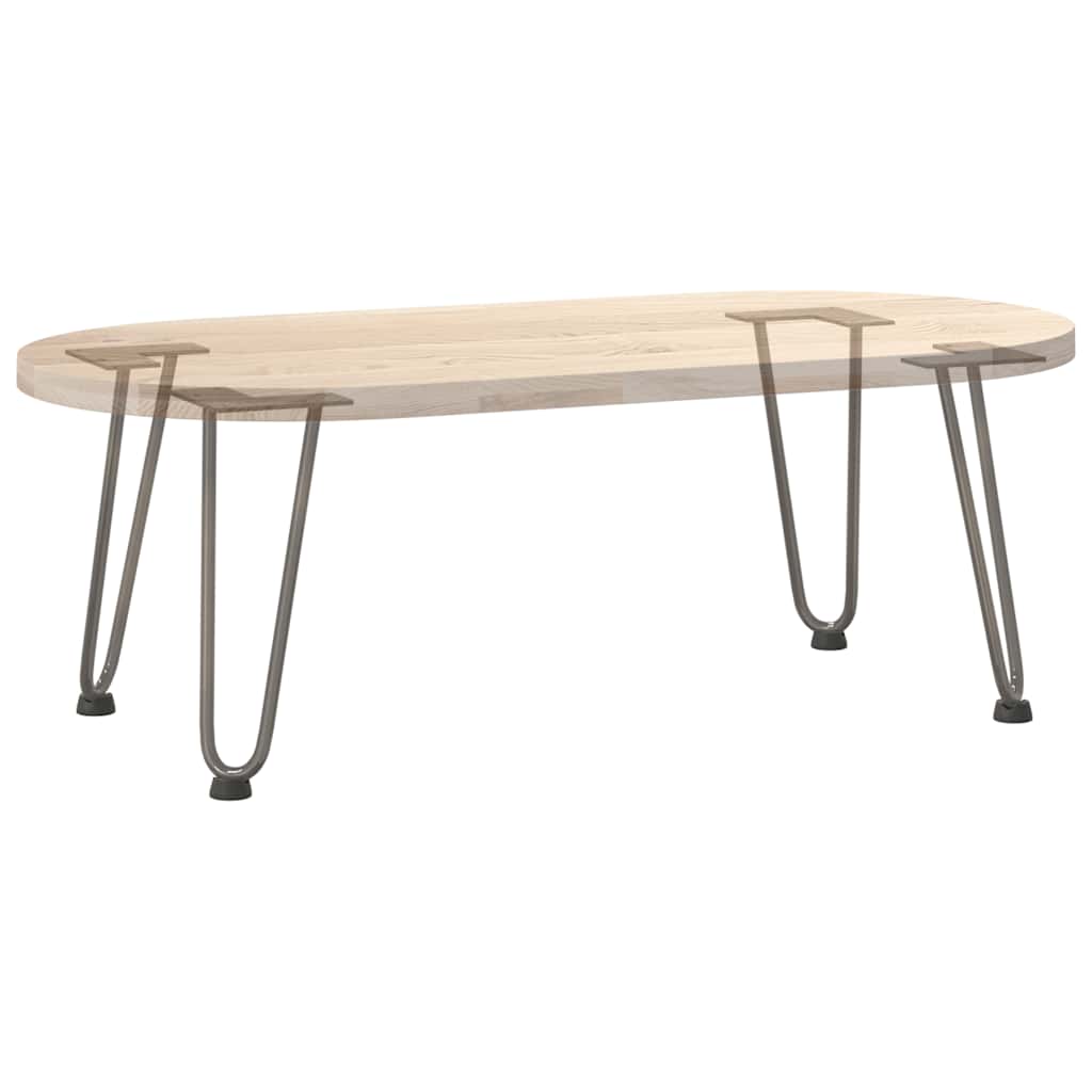 Gambe Tavolo a Forcina 4 pz 30 cm Acciaio Massiccio - homemem39