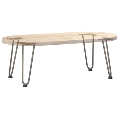 Gambe Tavolo a Forcina 4 pz 30 cm Acciaio Massiccio - homemem39