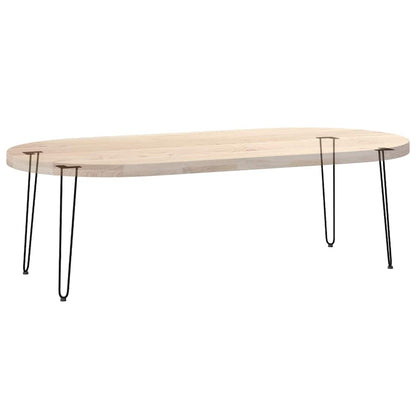 Gambe per Tavolo a Forcina 4 pz Nero 72 cm in Acciaio Massiccio - homemem39