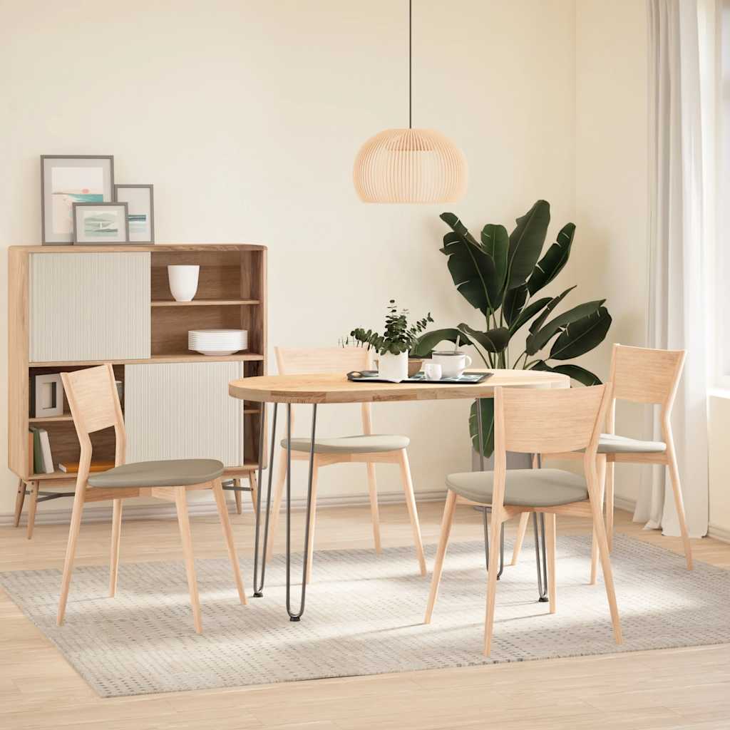 Gambe Tavolo a Forcina 4 pz 72 cm Acciaio Massiccio - homemem39