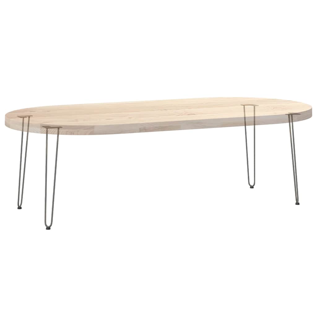 Gambe Tavolo a Forcina 4 pz 72 cm Acciaio Massiccio - homemem39