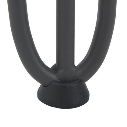 Gambe Tavolo a Forcina 4 pz Antracite 72 cm Acciaio Massiccio - homemem39