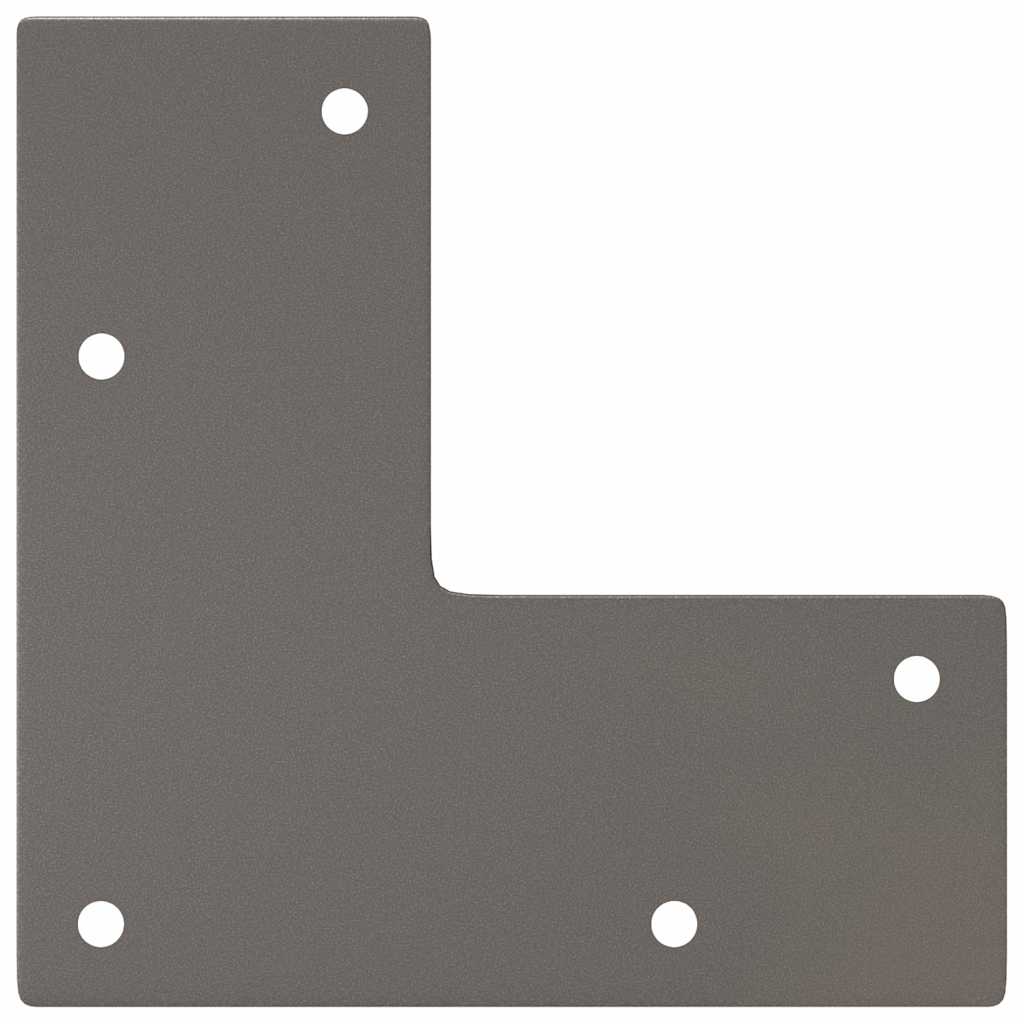 Gambe Tavolo a Forcina 4 pz 72 cm Acciaio Massiccio - homemem39