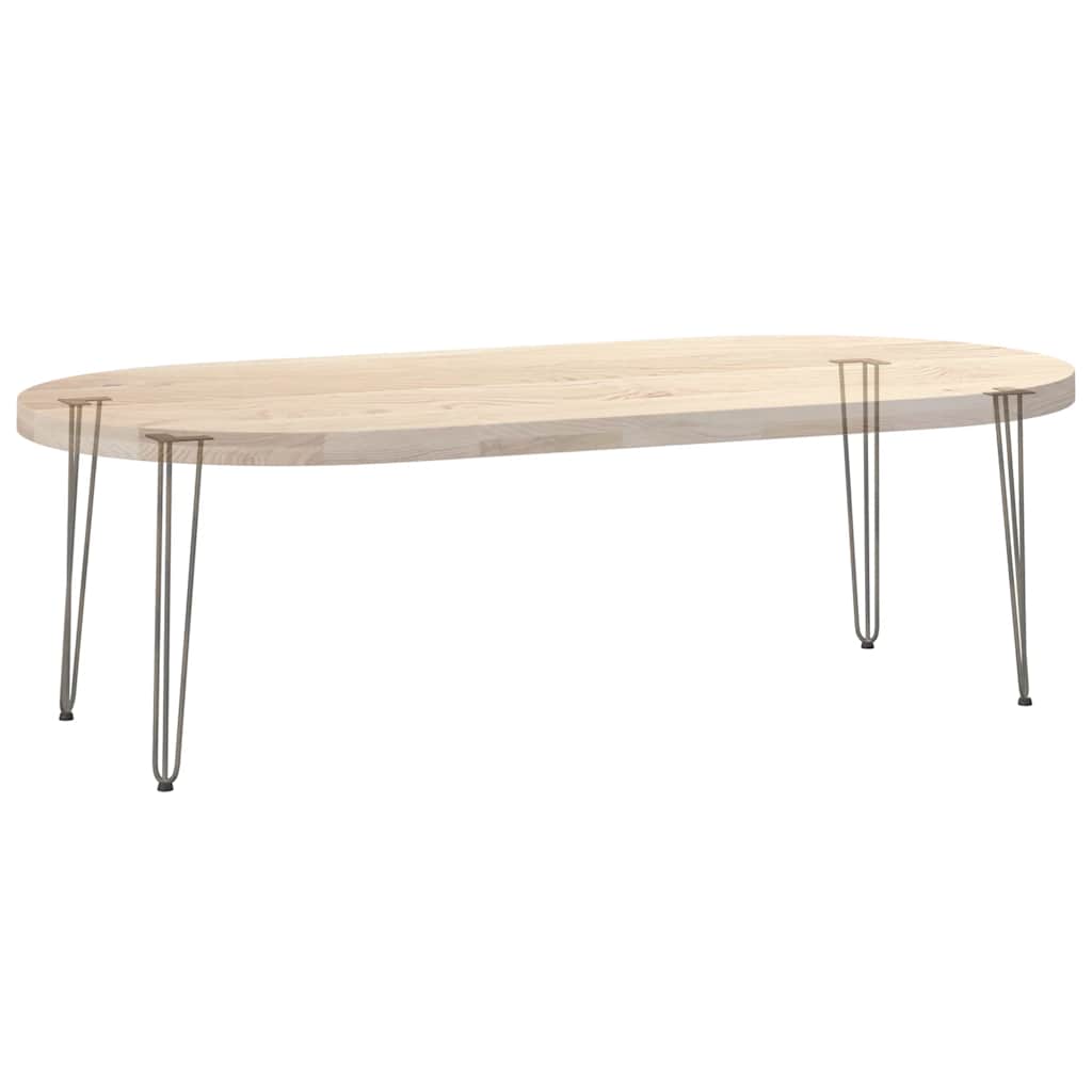 Gambe Tavolo a Forcina 4 pz 72 cm Acciaio Massiccio - homemem39