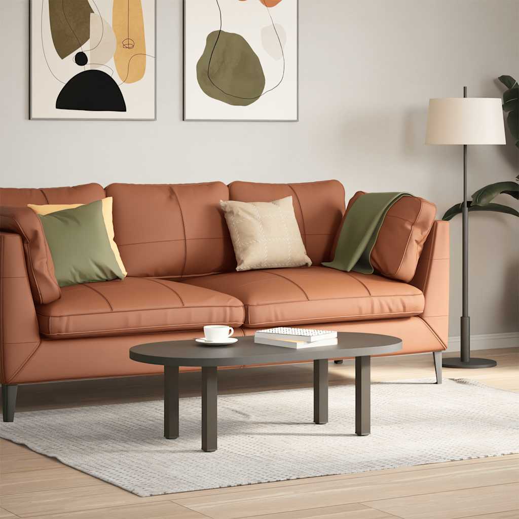 Gambe per Tavolino 4 pz Acciaio Naturale 30-32 cm Acciaio - homemem39