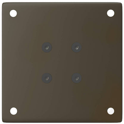 Gambe per Tavolino 4 pz Acciaio Naturale 30-32 cm Acciaio - homemem39