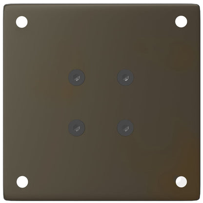 Gambe per Tavolino 4 pz Acciaio Naturale 42-44 cm in Acciaio - homemem39