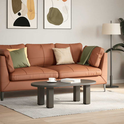 Gambe per Tavolino 4 pz Acciaio Naturale 42-44 cm in Acciaio - homemem39
