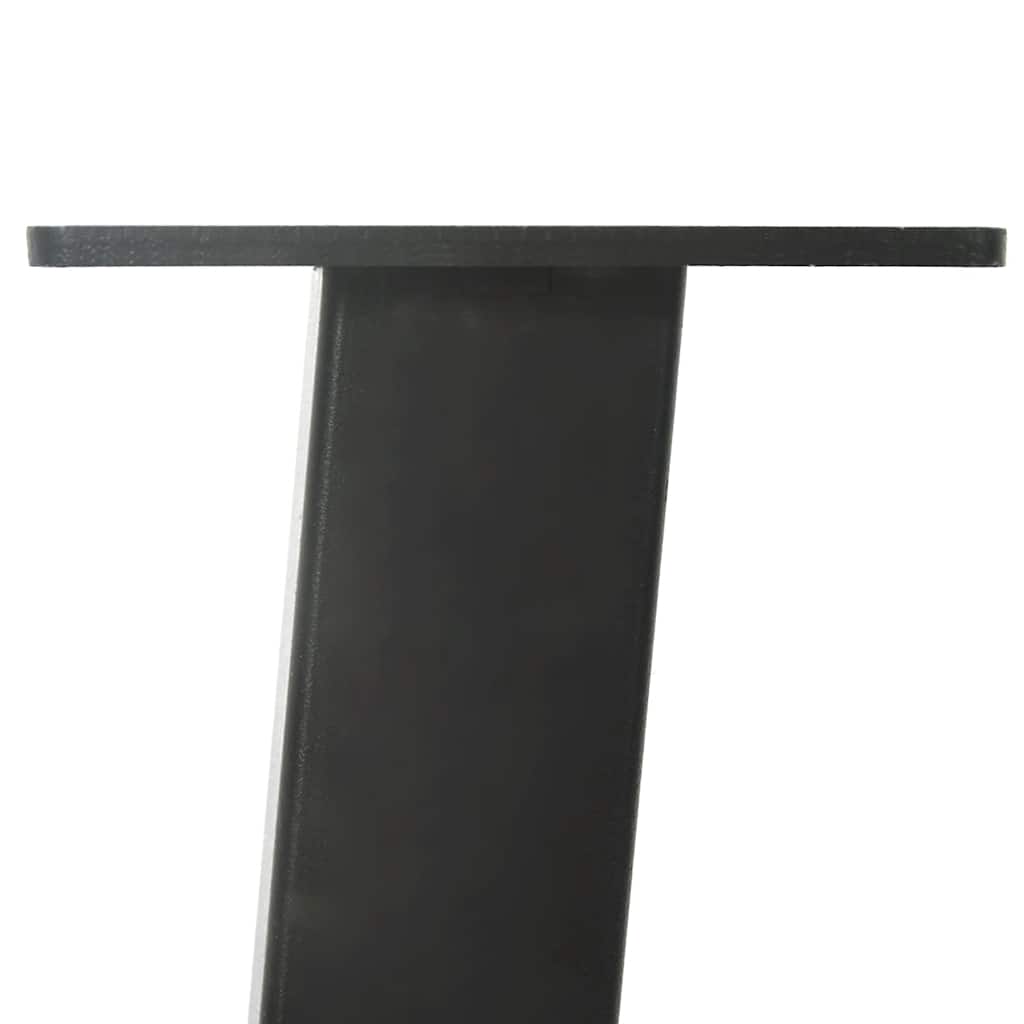 Gambe per tavolino 4 pz Antracite 30 cm Acciaio