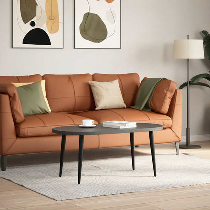 Gambe per Tavolino da Caffè Forma Conica 4 pz Nere 30-31 cm