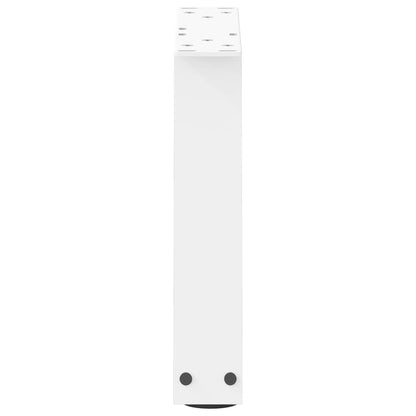 Gambe per Tavolino da Caffè forma V 2 pz Bianche 30x(30-31,3)cm