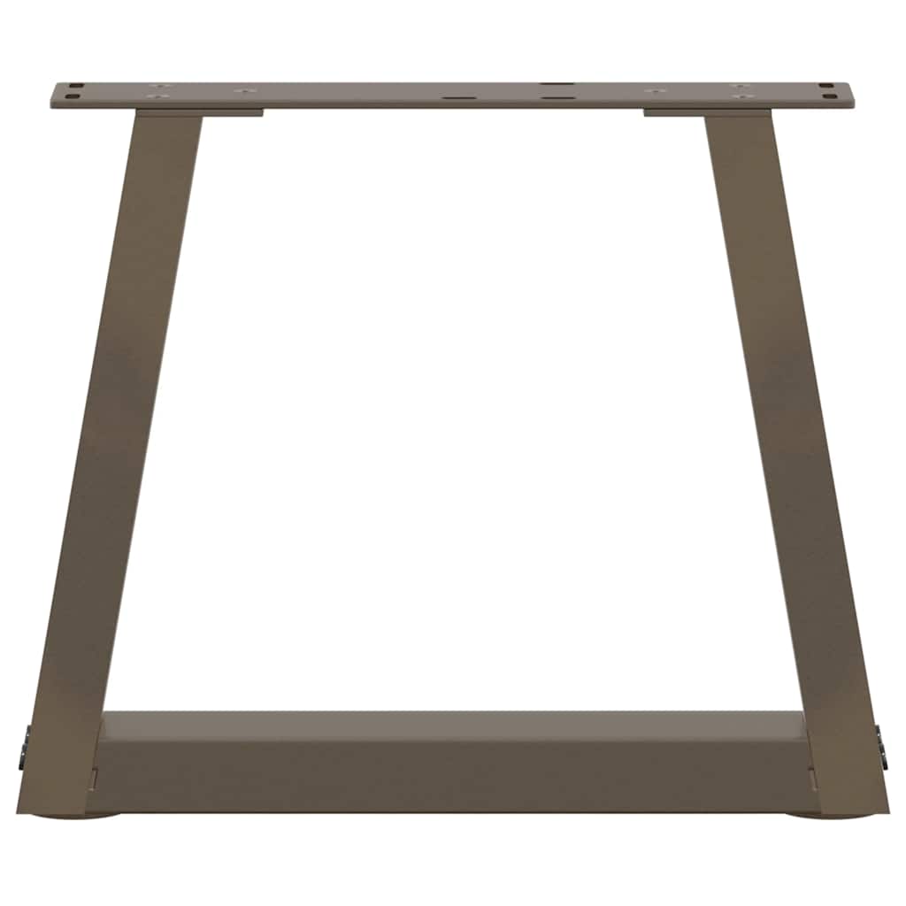Gambe Tavolino da Caffè forma V 2 pz Naturale 40x(30-31,3) cm