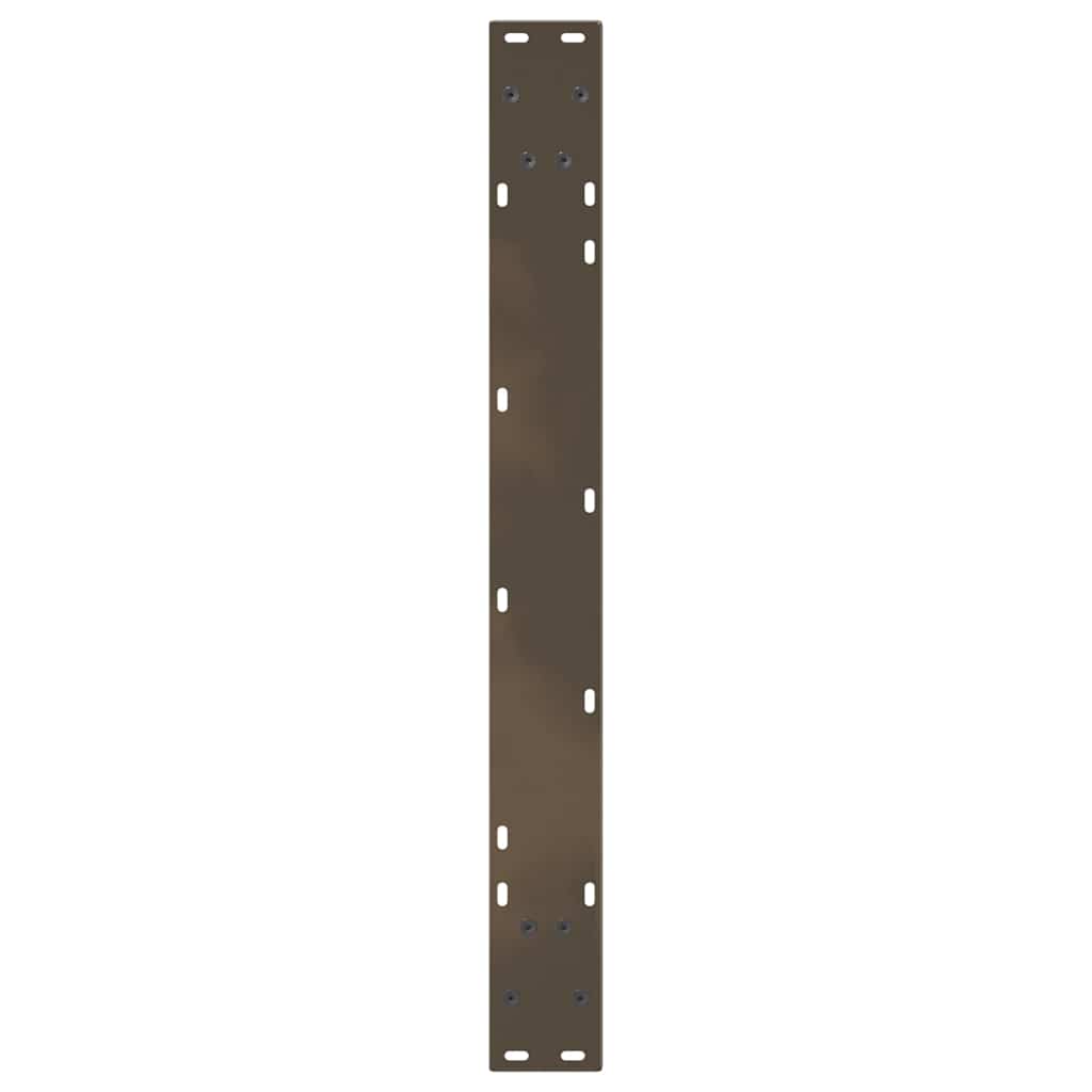 Gambe per tavolo da pranzo forma V 3 pz naturale 70x(72-73,3)cm