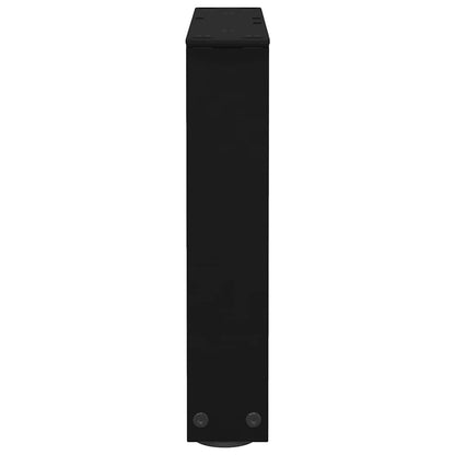 Gambe per Tavolino da Caffè forma V 2 pz Nere 30x(30-31,3) cm
