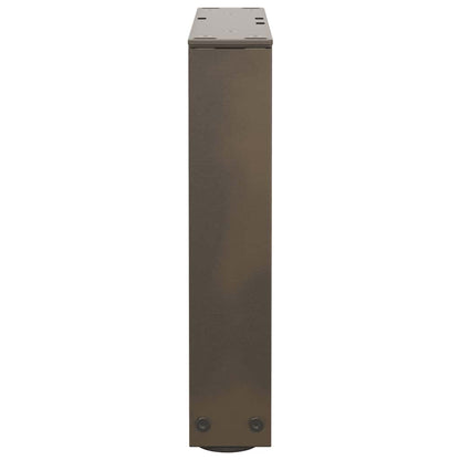 Gambe Tavolino da Caffè forma V 2 pz Naturale 40x(30-31,3) cm