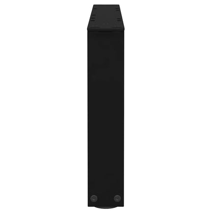 Gambe per Tavolino da Caffè forma V 2 pz Nere 60x(30-31,3) cm