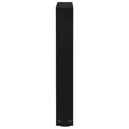 Gambe per Tavolino da Caffè forma V 2 pz Nere 38x(42-43,3) cm