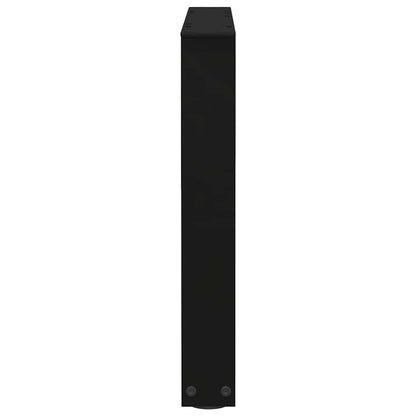 Gambe per Tavolo da Pranzo a V 2 pz Nero 50x(42-43,3)cm Acciaio - homemem39
