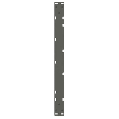 Gambe Tavolo Pranzo a V 2 pz Antracite 70x(42-43,3)cm Acciaio - homemem39