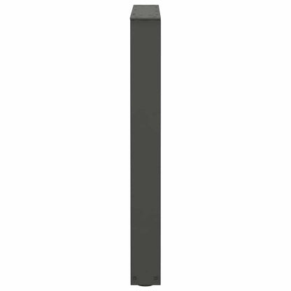 Gambe tavolo da pranzo forma V 2 pz Antracite 70x(72-73,3) cm